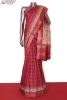 Handloom Printed Tussar Silk Saree